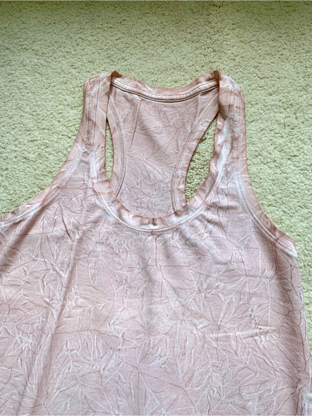 Lululemon Pink Racerback Tank Top - Picture 4 of 4